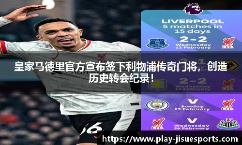 皇家马德里官方宣布签下利物浦传奇门将，创造历史转会纪录！